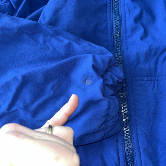 Vintage Men's POLO Ralph Lauren Blue Bomber Jacket. Medium - Picture 4 of 8